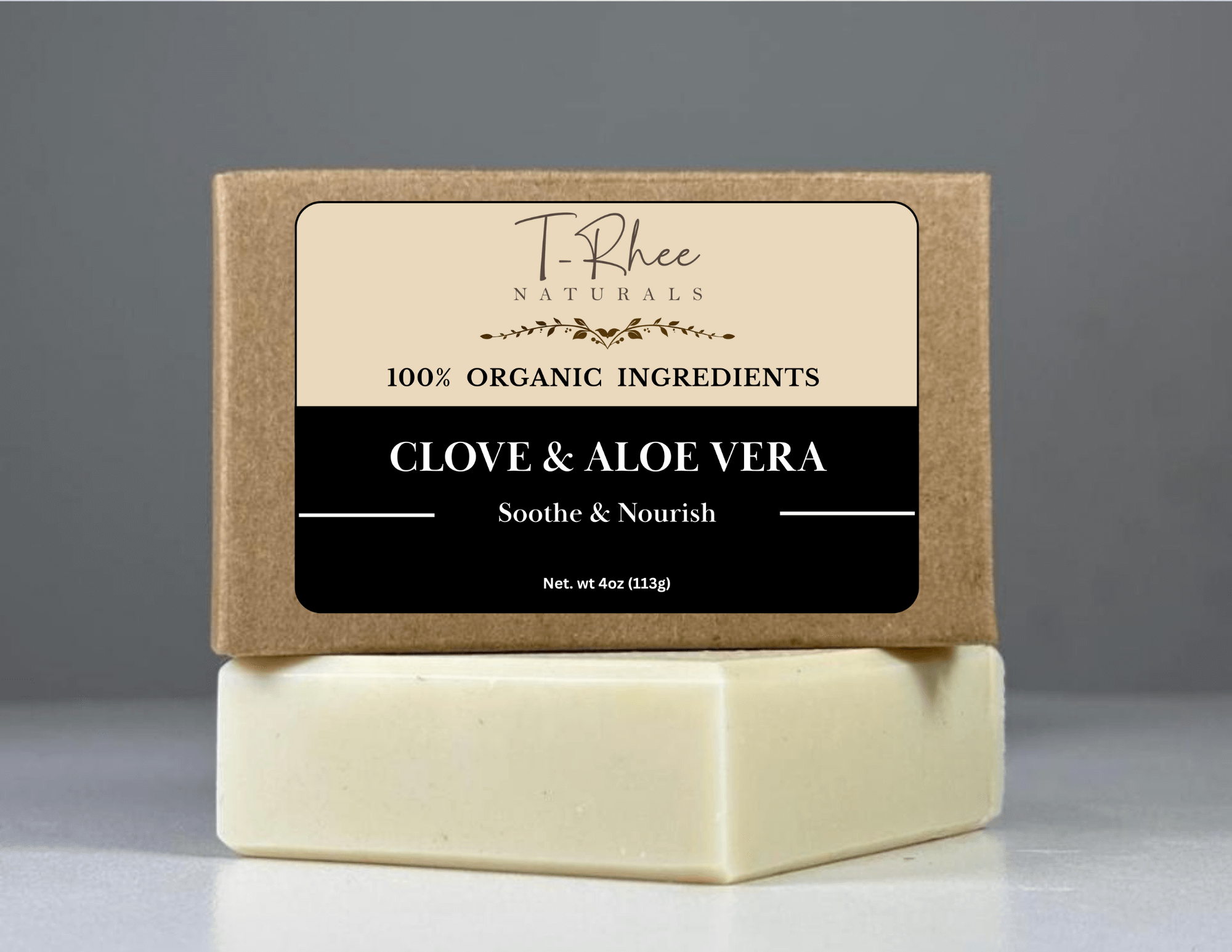Clove & Aloe Vera Soap - 4oz Bar