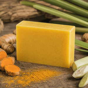 Turmeric & Kojic Acid - Lemongrass Soap - 4 oz Bar